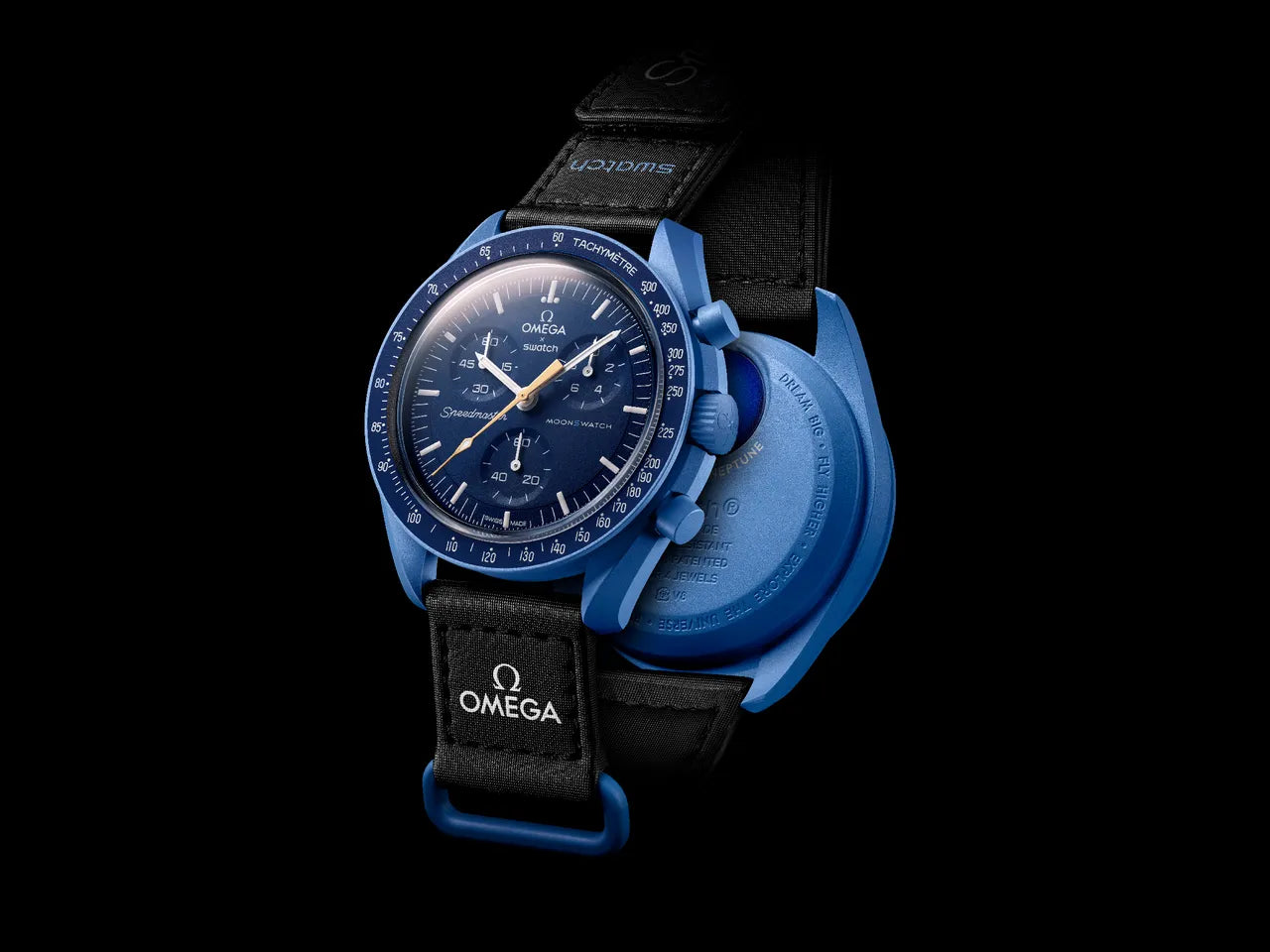 Swatch x Omega Bioceramic Moonswatch Mission to Neptune