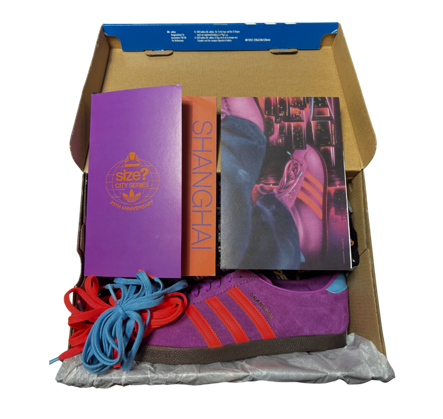 Size? x adidas Shanghai City Series 25th Anniversary Purple Burst
