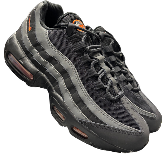 Nike 95 Black Grey Safety Orange 2022 (Uk8)