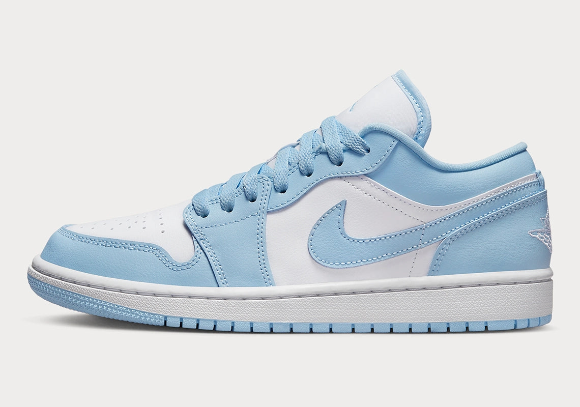 Light blue clearance white jordan 1