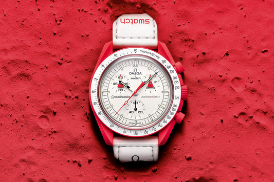 Swatch x Omega Bioceramic Moonswatch Mission to Mars