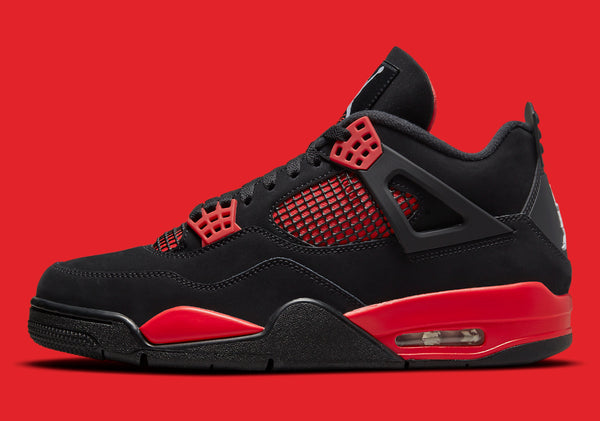 Nike Air Jordan 4 Retro 'Red Thunder' - OUTLET – What's Your Size UK