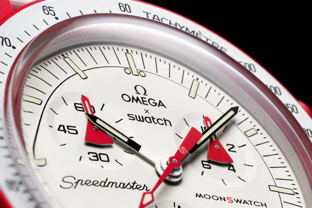 Swatch x Omega Bioceramic Moonswatch Mission to Mars