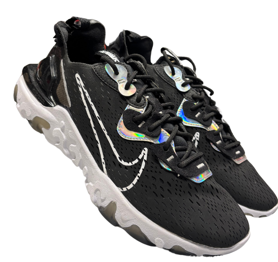 Nike React Vision Black White Rainbow (Uk8)