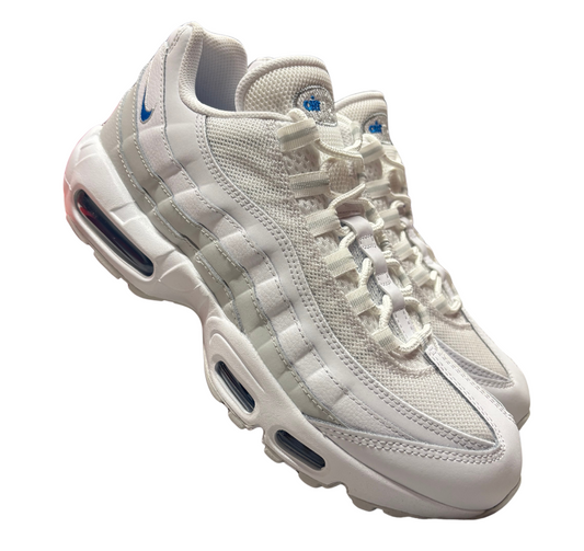 Nike 95 White Photo Blue Mens