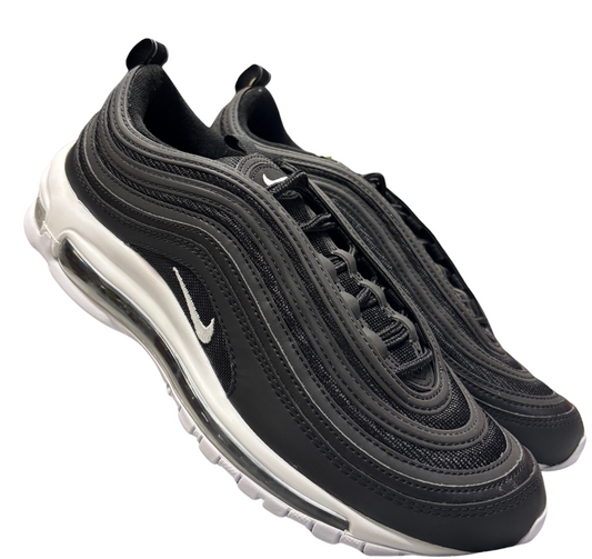 Nike Airmax 97 Black White Swoosh (7.5)