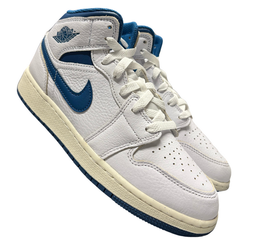 Nike Jordan 1 Mid Aged Navy White GS