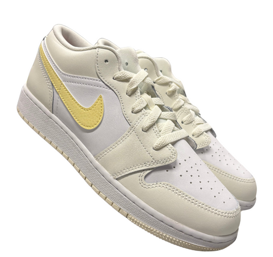 Nike Jordan 1 Low Pale Yellow Gs