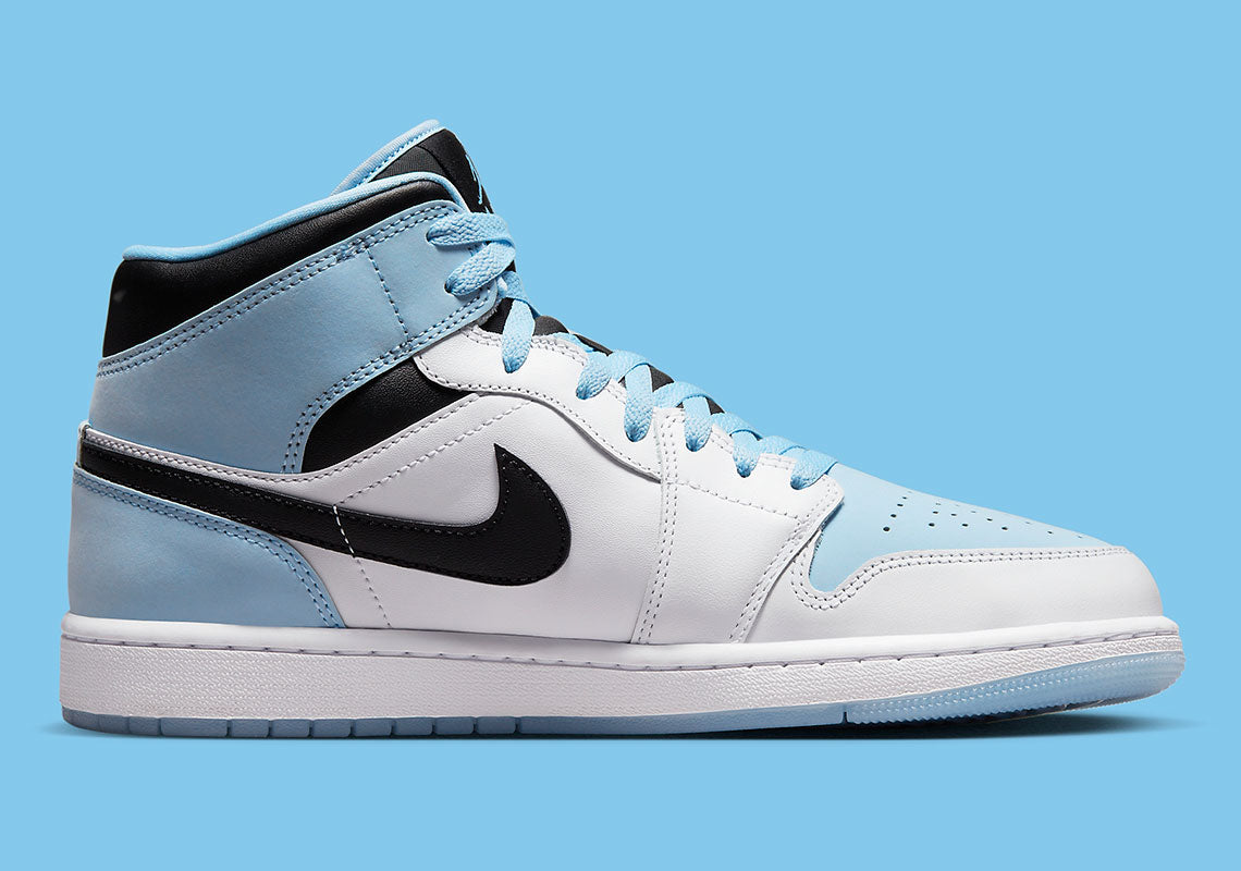 Nike jordan 1 mid light outlet blue